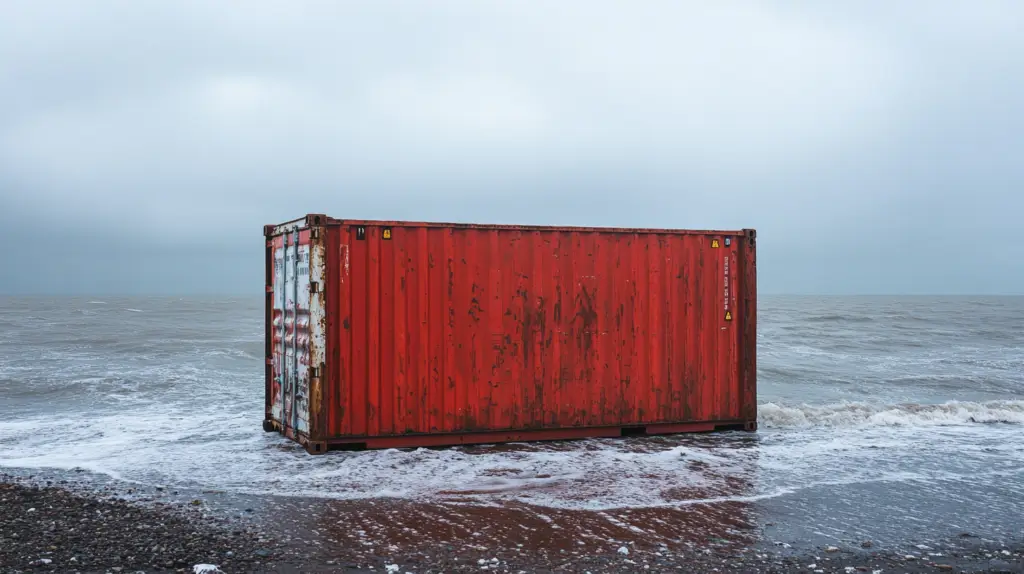 containers lost at sea