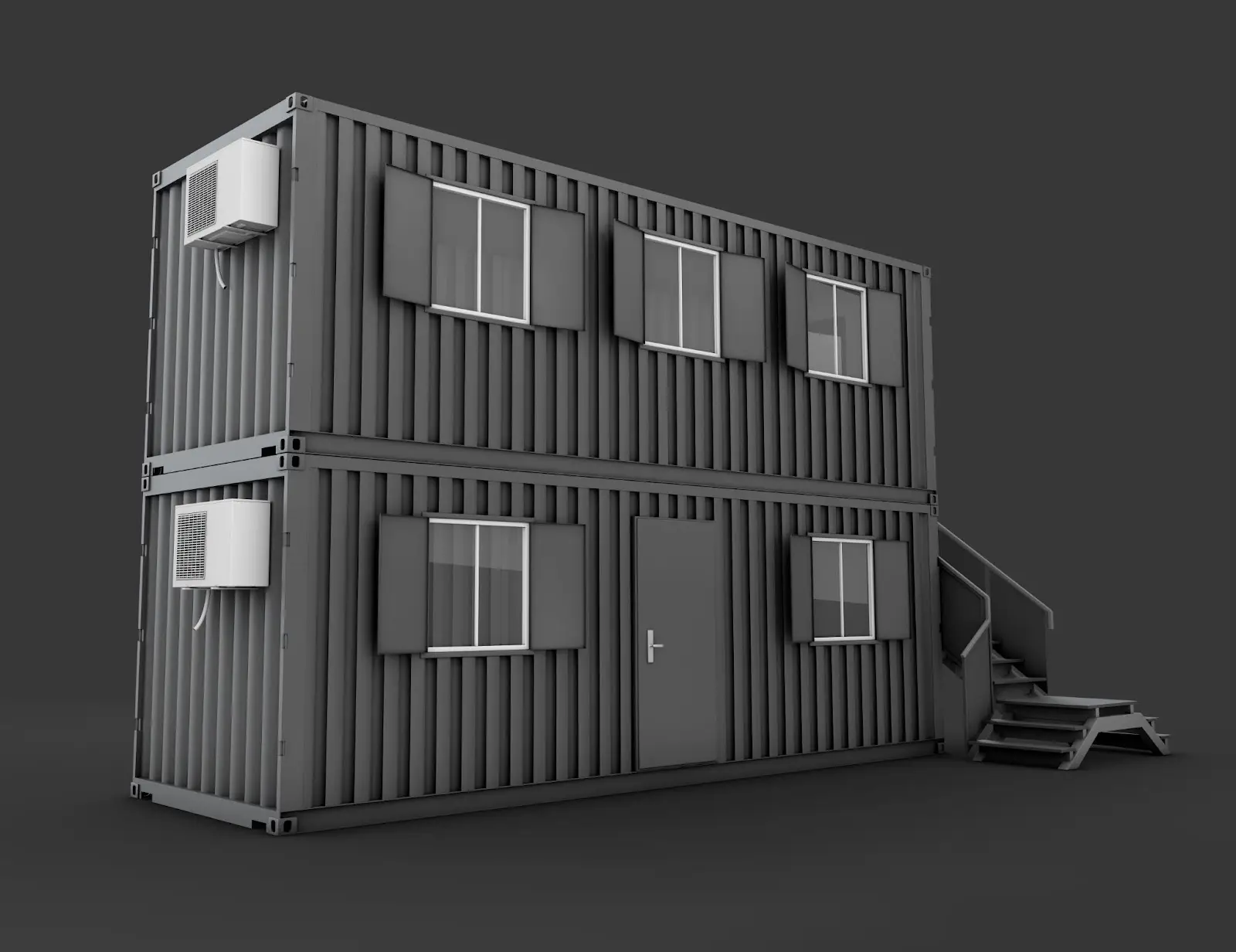 modified shipping containers with Containerlift