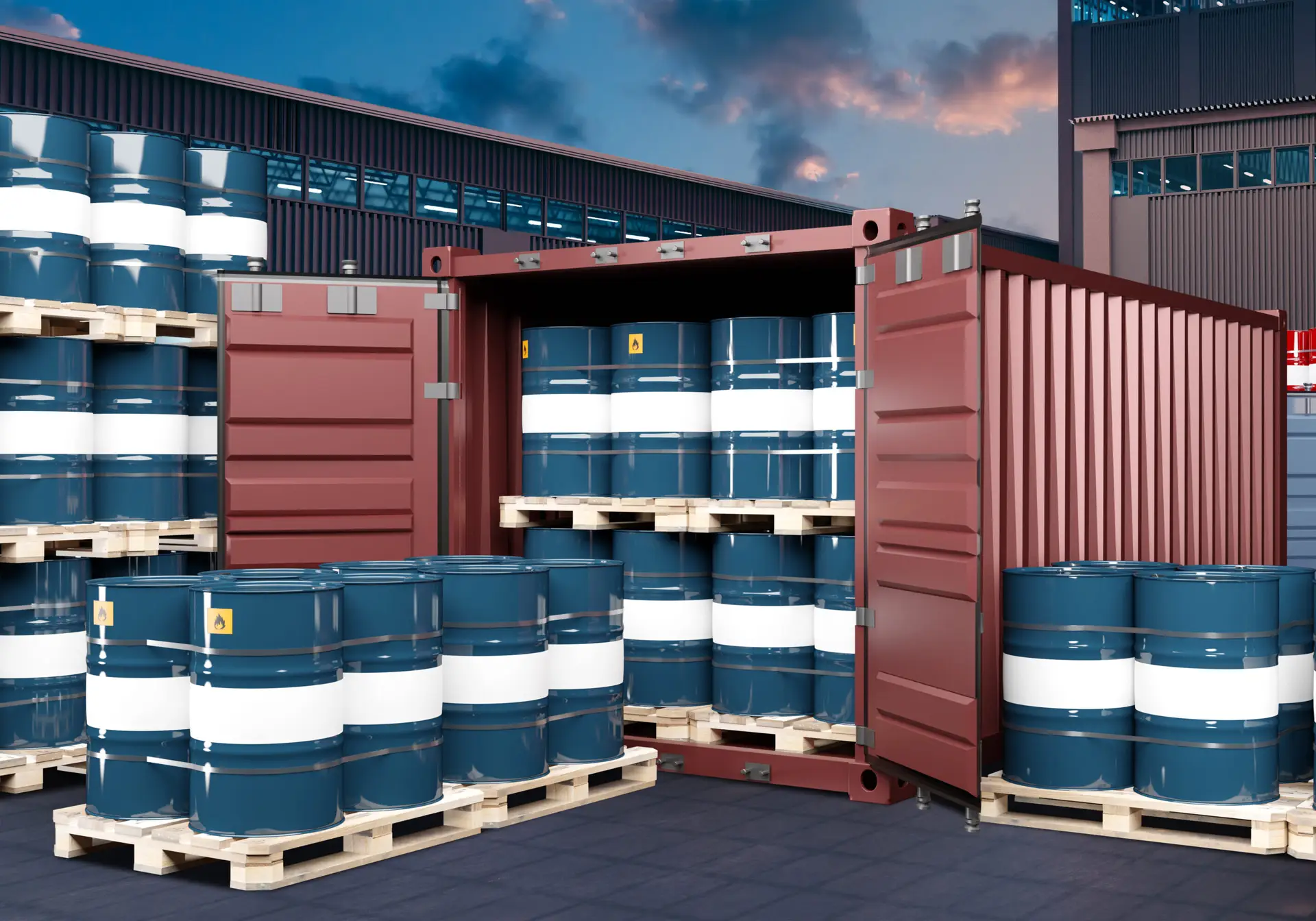Dangerous Goods Container Transport containerlift